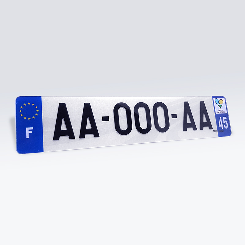 Plaques d'immatriculation personnalisées haut de gamme Annecy / HauteSavoie